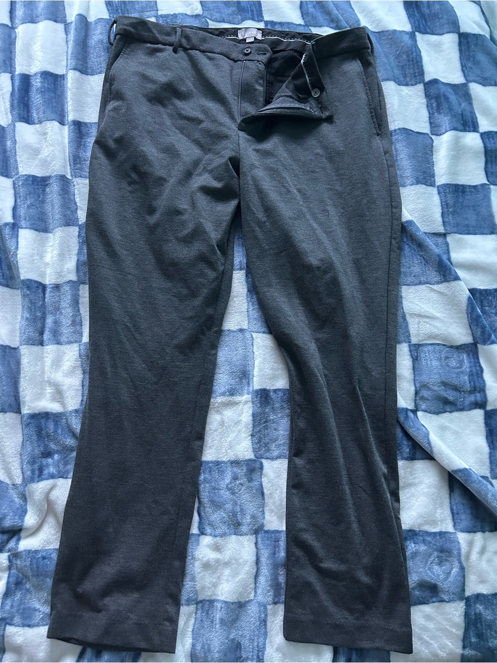 Ted Baker Black Men's Tailored Stretch Dress Pants